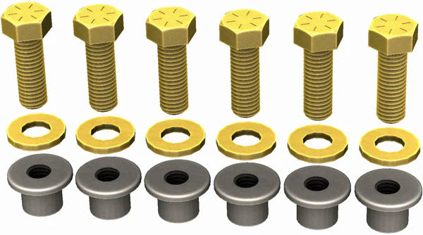 Jeep Wrangler TJ/YJ Transfer Case Skid Hardware Repair Kit