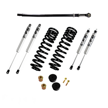 Kryptonite Stage 2 Leveling Kit With Fox Shocks for 2005-2016 Ford Super Duty F-250/F-350