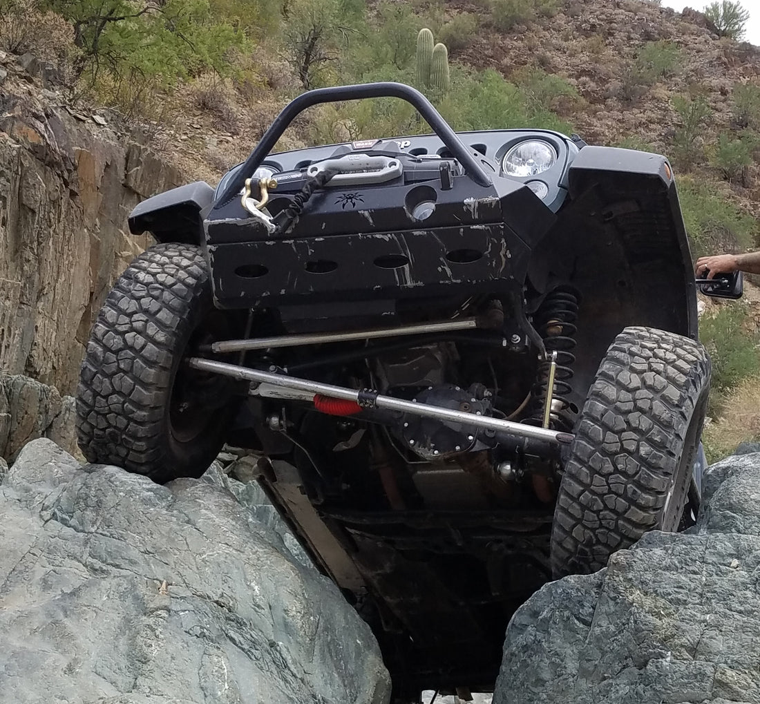 JK 1 Ton Aluminum Tie Rod and Drag Link (Factory Location/Under Knuckle)