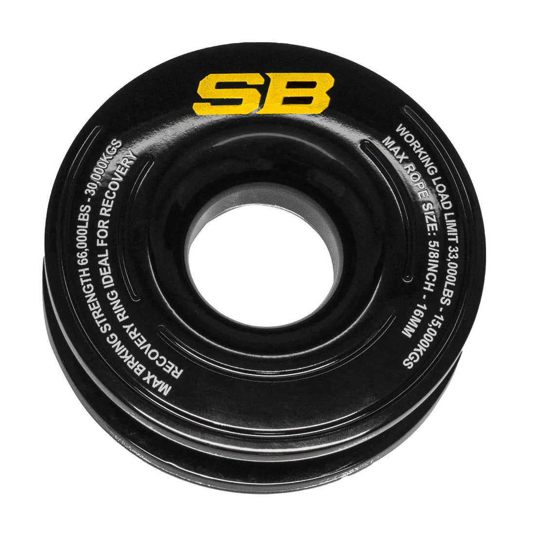 Soft Shackle w/ Recovery Ring – 33K Rating