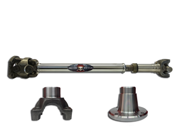 Adams Driveshaft JK Front 1350 CV Driveshaft [EXTREME DUTY SERIES] Solid U-joint