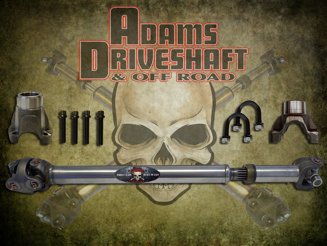 ADAMS DRIVESHAFT JL 4XE REAR 1310 CV DRIVESHAFT [EXTREME DUTY SERIES]