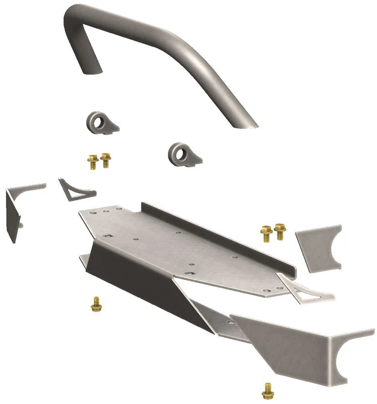 Jeep Wrangler TJ, LJ & YJ Front Bumper Welders Kit