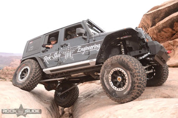 JK 4 Door Step Slider Skid Plate 2.0