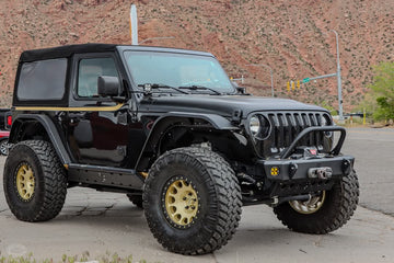 JL Rock Sliders - 2 Door Frame Mounted - Rimrocker Series