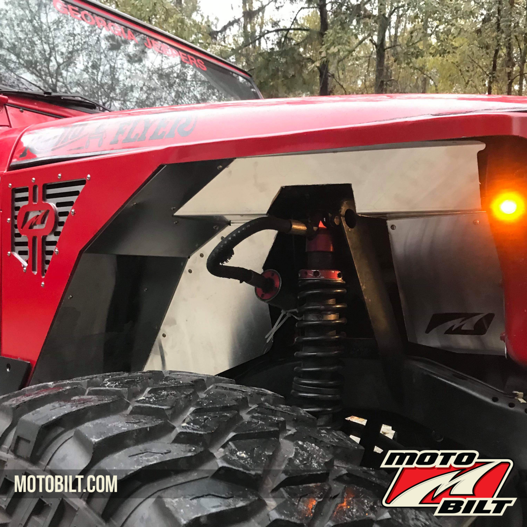 Hatchet High Line Blank Inner Fender Kit for Jeep TJ / LJ