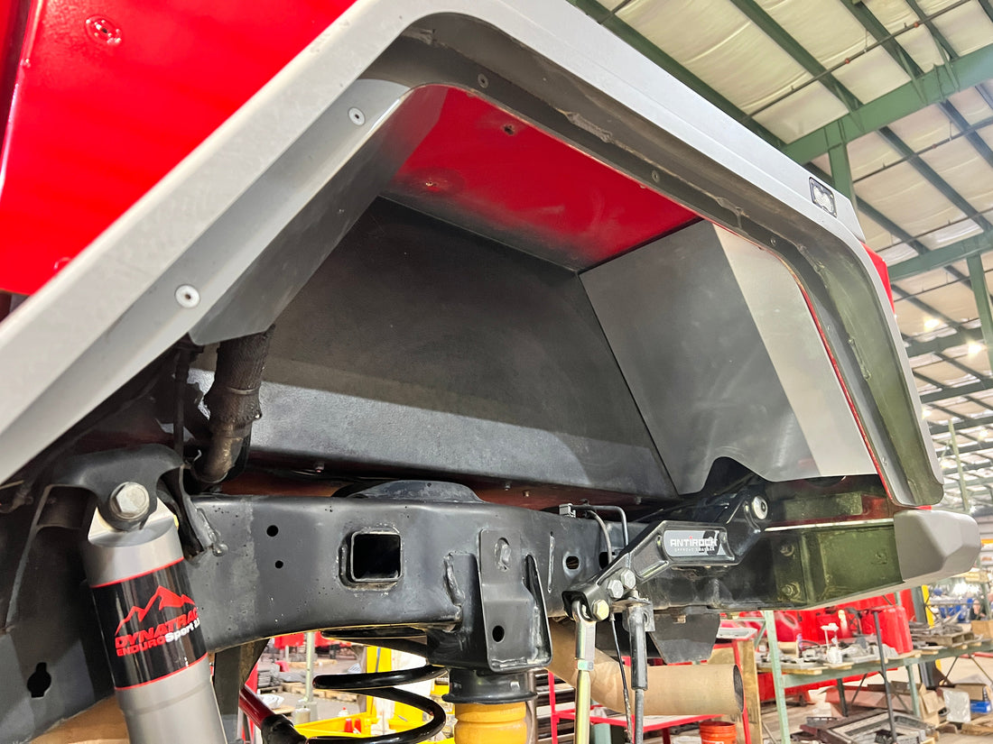 Bobbed Bed Aluminum Rear Inner Fenders for Jeep Gladiator