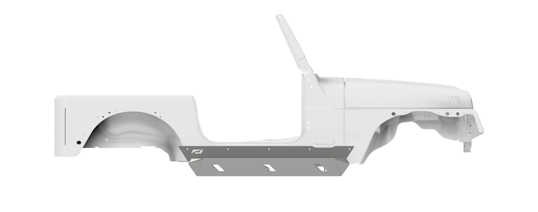 Crusher Rocker Guards with Boat Side Steps for Jeep TJ