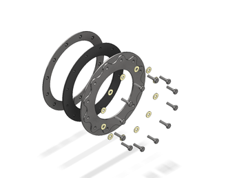 Fuel Pump Clamping Ring Kit - fits Jeep TJ
