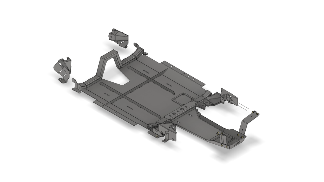 Double Triangulated 4 Link Suspension for Jeep JT Gladiator 21.5+