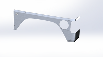 JL Rear Corner Armor (2 Door)