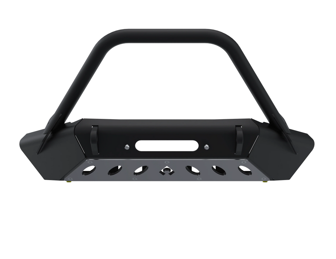 JK JL JT HIGH CLEARANCE FRONT BUMPER with HOOP