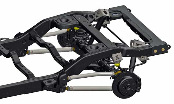 Jeep Wrangler JK 8" Rear Suspension Stretch Kit