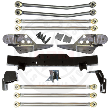 JKU 3 Link Front & 4 Link Parallel Rear Long Arm Upgrade Kit