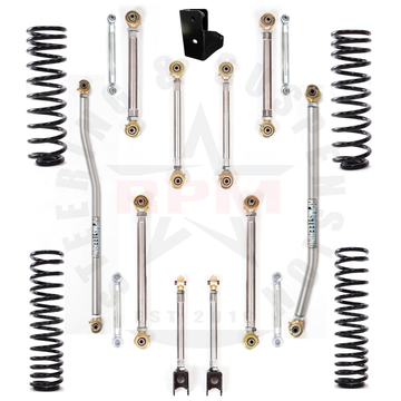 JKU Wrangler 2.5'' Ultimate Aluminum Mid Arm Lift Kit