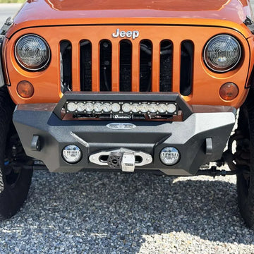 Appalachian Steel Stubby Front Bumper For Jeep JK