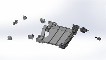 JLU 3 Link Front & Double Triangulated 4 Link Rear Long Arm Bracket Kit