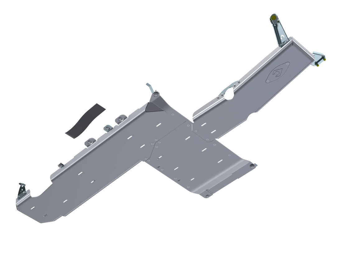 JLU Full Bellypan with Oil Door - 4 door 3.6L ALUMINUM PRE-2018