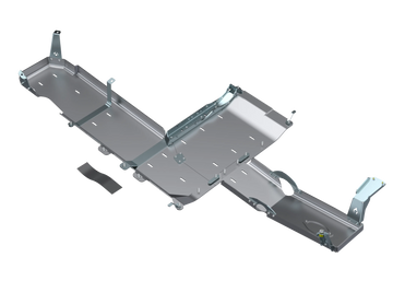 JLU Full Bellypan with Oil Door - 4 door 3.6L ALUMINUM PRE-2018