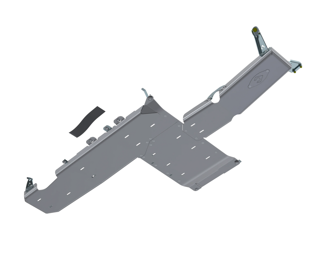 JLU Full Bellypan With Oil Door - 4 door 3.6L ALUMINUM 2018-2020