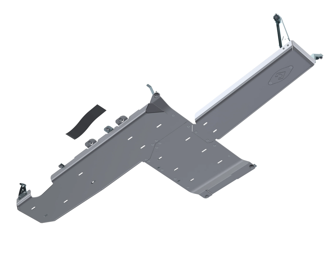JLU Full Bellypan With Oil Door - 4 door 2.0L ALUMINUM 2018+