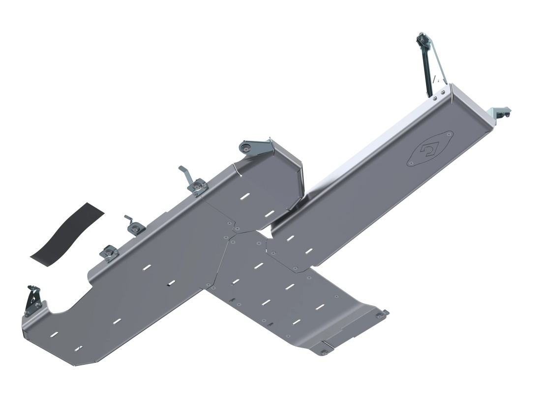 JL Full Bellypan With Oil Door - 2 door 2.0L ALUMINUM 2018+