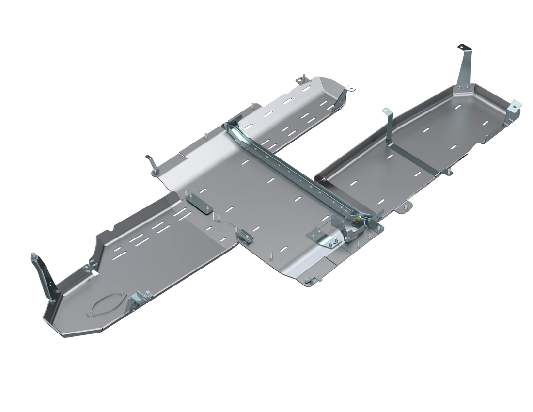 JLU Full Bellypan With Oil Door - 4 door 3.0L Diesel ALUMINUM