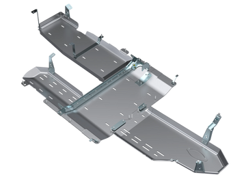 JLU Full Bellypan With Oil Door - 4 door 3.0L Diesel ALUMINUM