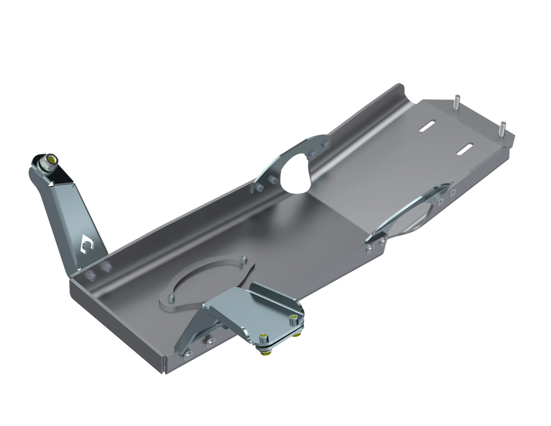 JLU OIL SKID ONLY With Oil Door - 2 & 4 door 3.6L ALUMINUM 2018-2020