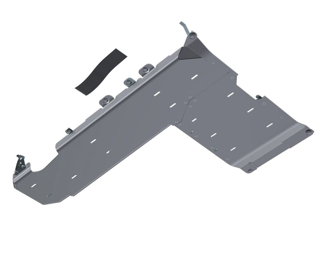 JLU T-CASE/FUEL SKID Kit ONLY - 4 door 3.6L ALUMINUM PRE-2018