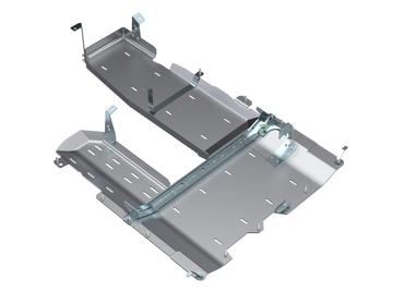 JLU T-CASE/FUEL SKID/ DPF ONLY - 4 door 3.0L Diesel ALUMINUM
