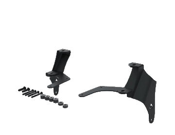 JL-JT A-Pillar Dual Surface Light Mount