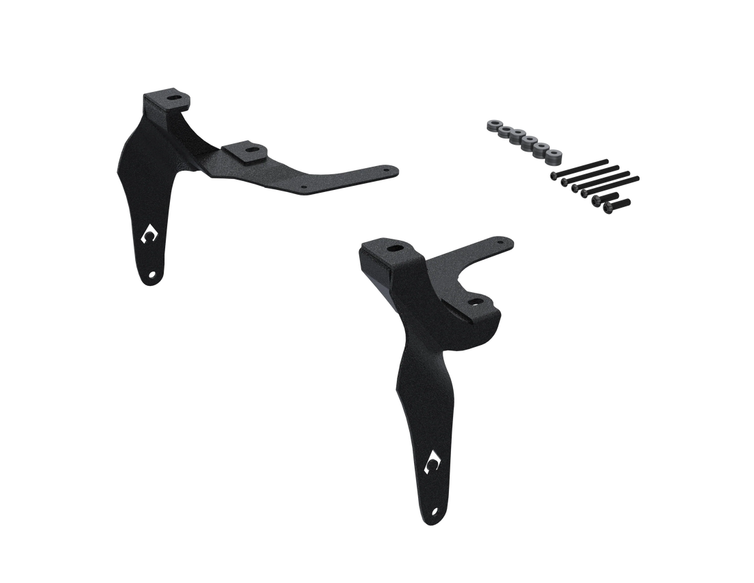 JL-JT 392 MOJAVE A-Pillar Dual Surface Light Mount