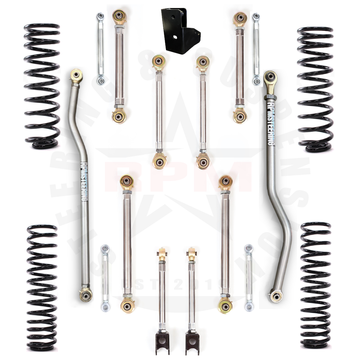 JLU Wrangler 4.5'' Ultimate Aluminum Mid Arm Lift Kit
