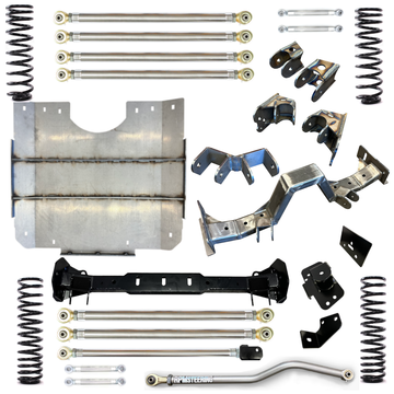 STAGE 1 JLU- 4.5'' Front 3 Link/ Rear Double Triangulated Long Arm Lift Kit