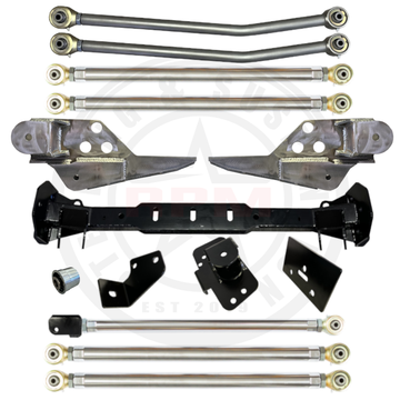 JLU 3 Link Front & 4 Link Parallel Rear Long Arm Upgrade Kit
