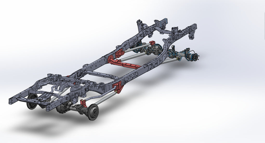 JT Gladiator 4.5'' Ultimate Aluminum Long Arm Kit