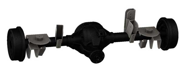 Jeep TJ Rear Axle Brackets (Dana 60 and Ford 8.8)