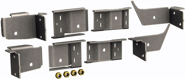 Jeep Cherokee XJ Rear Leaf Spring and Shackle Hanger Replacement Brackets