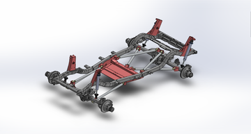 2004-06 LJ 3 Link Front & Double Triangulated 4 Link Rear Long Arm Upgrade