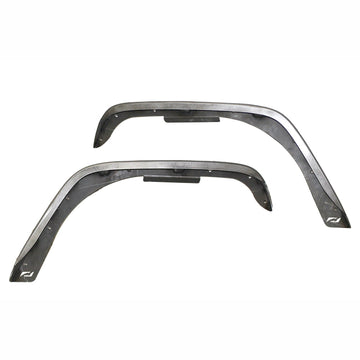 Crusher Front Fender 4" Flare for Jeep JK / JKU - Steel