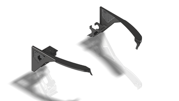 Crusher Front Fender 0" Flare for Jeep TJ/L - Steel