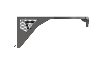 Crusher Front Fender 0" Flare for Jeep TJ/L - Aluminum