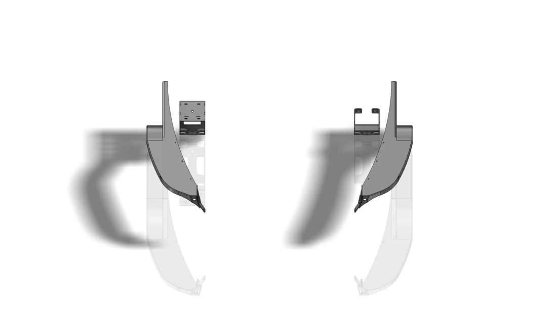 Crusher Front Fender 4" Flare for Jeep TJ/L - Steel