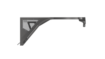 Crusher Front Fender 4" Flare for Jeep TJ/L - Aluminum