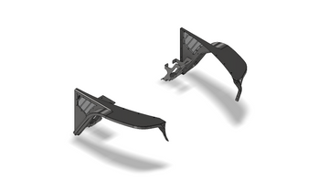 Hatchet High Line Front Fenders 4" Flare for Jeep TJ/LJ - Steel