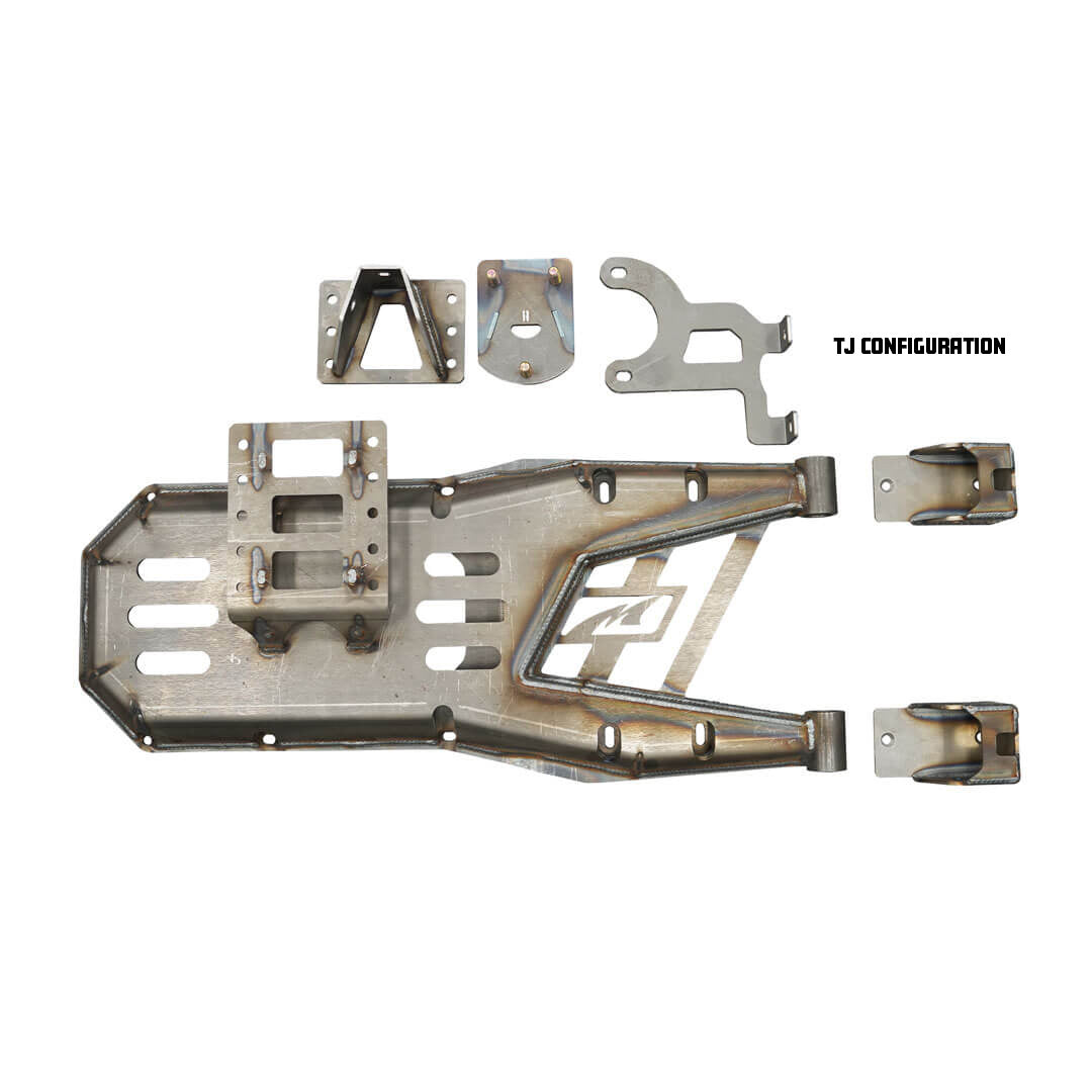 Body Mount Tire Carrier for Jeep YJ / TJ / LJ - 8 x 170mm