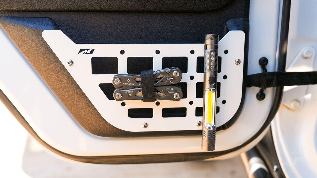 11-18 Rear Door MOLLE Map Pocket for Jeep JKU