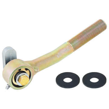 RJ-305301-102 - Johnny Joint 2 in. Narrow Rod End, Bent Long Shank (TJ/LJ/XJ/MJ/ZJ Front Trac Bar, 1 in. RH Thread, 1.600 in. x .510 in. Ball)