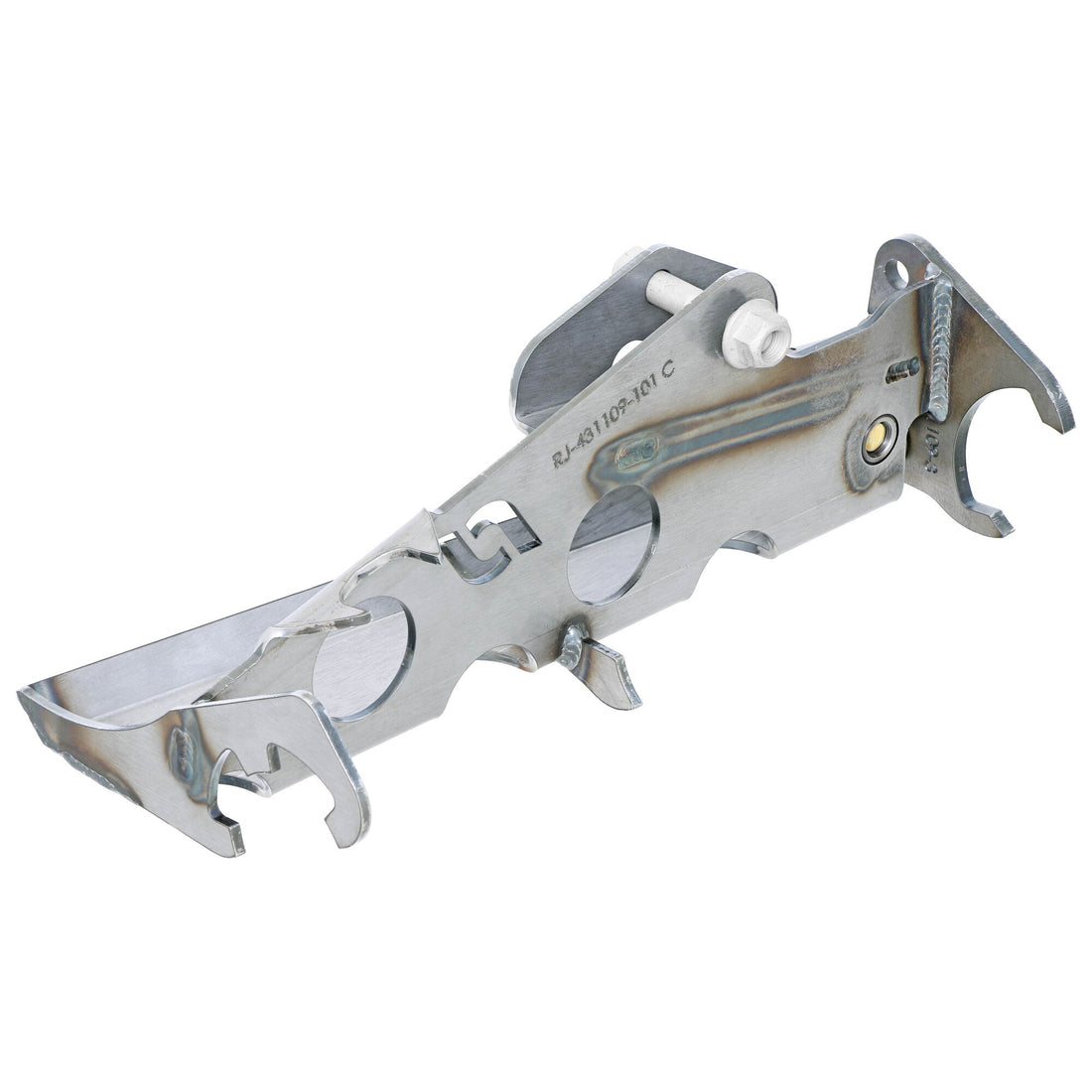 RJ-431109-103 - JK Trac Bar Relocation and Ram Assist Mount (High Steer)